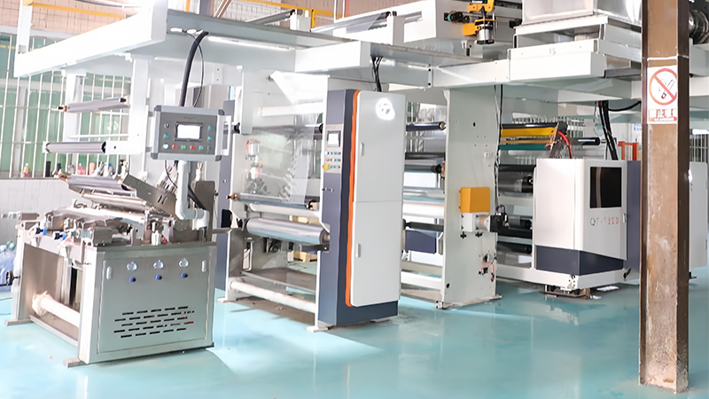 What are the functions and characteristics of extrusion coating technology using a coating machine?